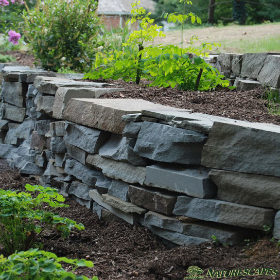 Natural Stone Retaining Walls | Naturescapes Landscape Specialists