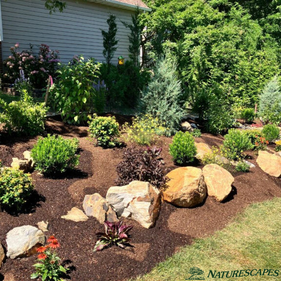 rock terrace garden